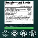 GUTVED panel nutricional legible que ayuda a entender la formulación