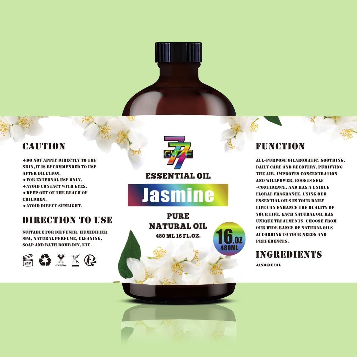 GV77ZF aceite usado en vela DIY, rendimiento estable en cera