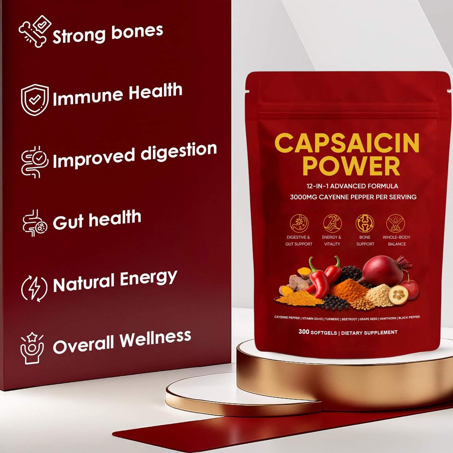 GXSAE etiqueta nutricional legible que facilita conocer dosis e ingredientes