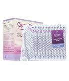 Gynofit frasco y caja mostrando el producto y beneficios de equilibrio