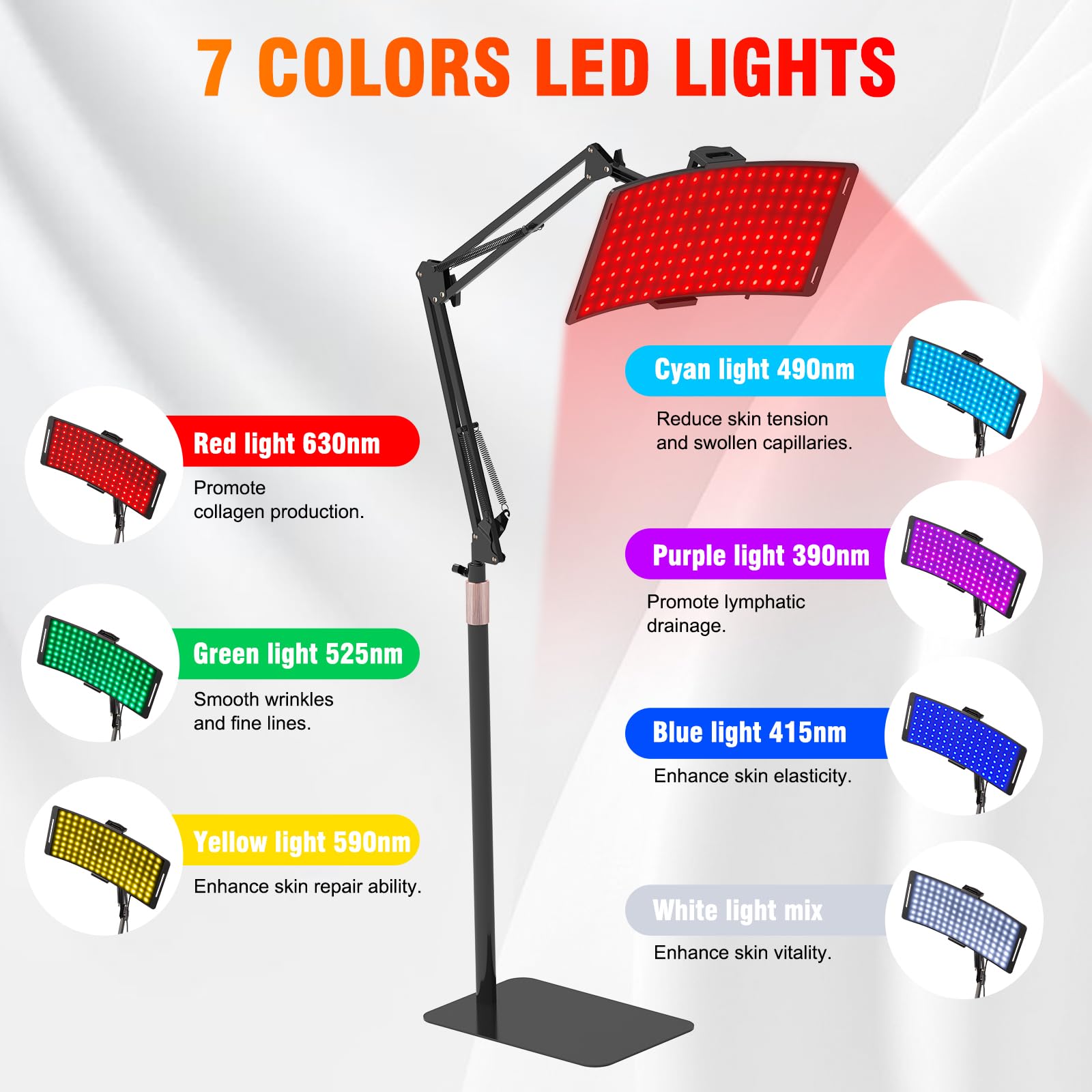 GYP detalle de LEDs curvados que concentran la luz y mejoran eficacia