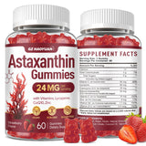 GZ HAOYUAN envase frontal de astaxantina 24 mg, presentación clara y atractiva