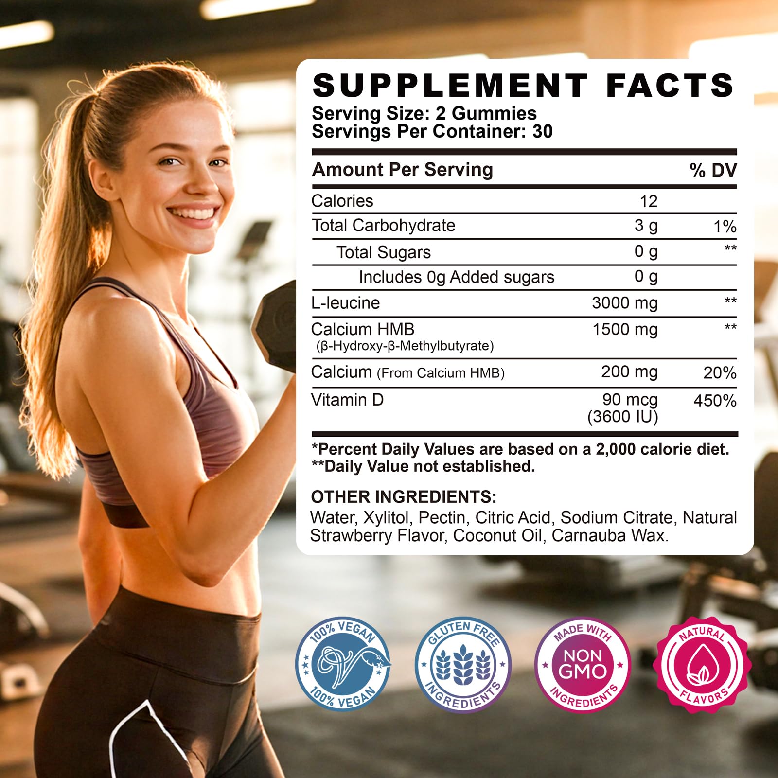 GZ HAOYUAN etiqueta nutricional en detalle con información por porción útil