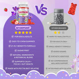 GZ HAOYUAN varias gominolas en bol, sabor fresa apetecible y saludable