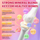 GZ HAOYUAN etiqueta con lista de ingredientes y niveles de vitaminas