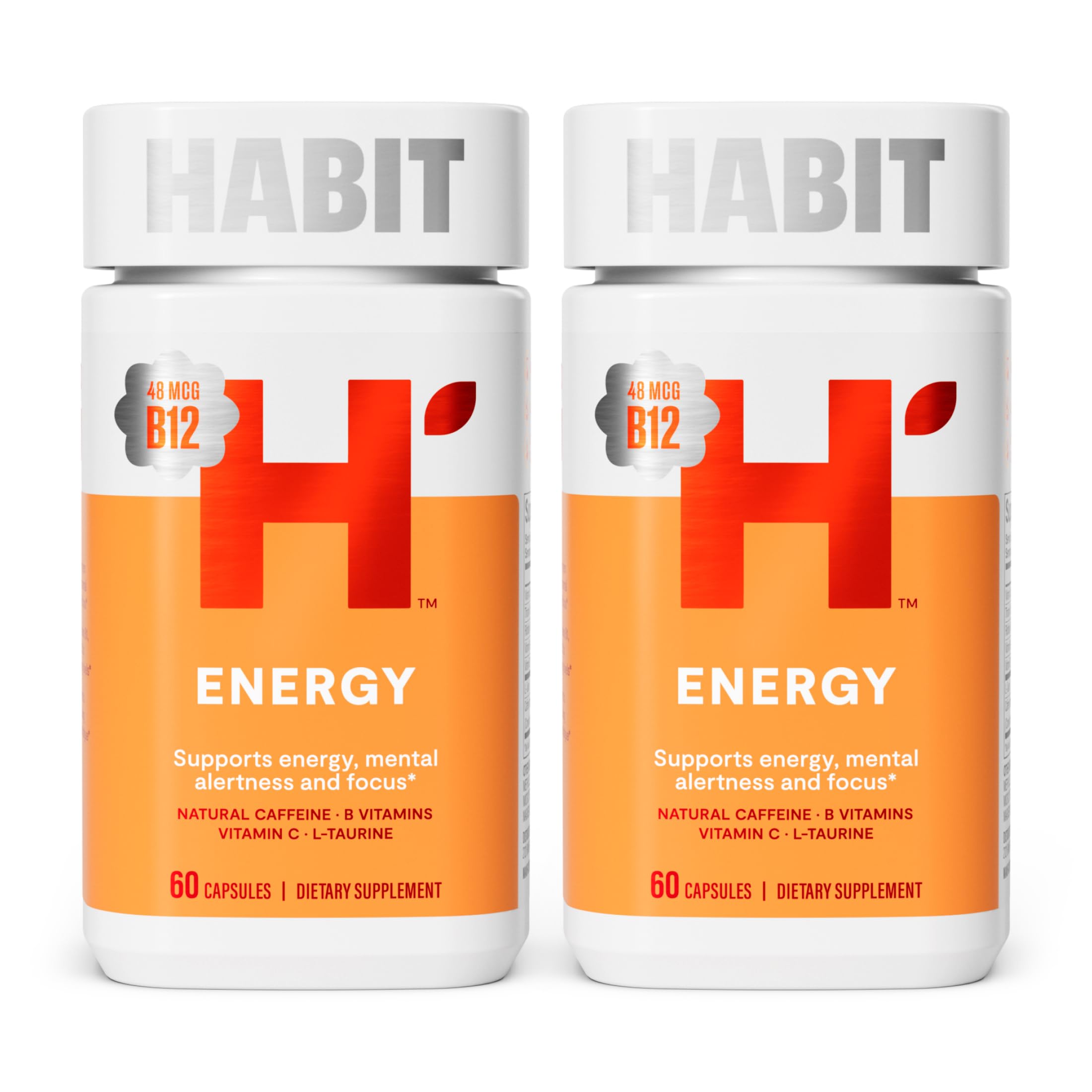 Health By Habit frente del paquete mostrando 120 cápsulas, claridad sobre contenido