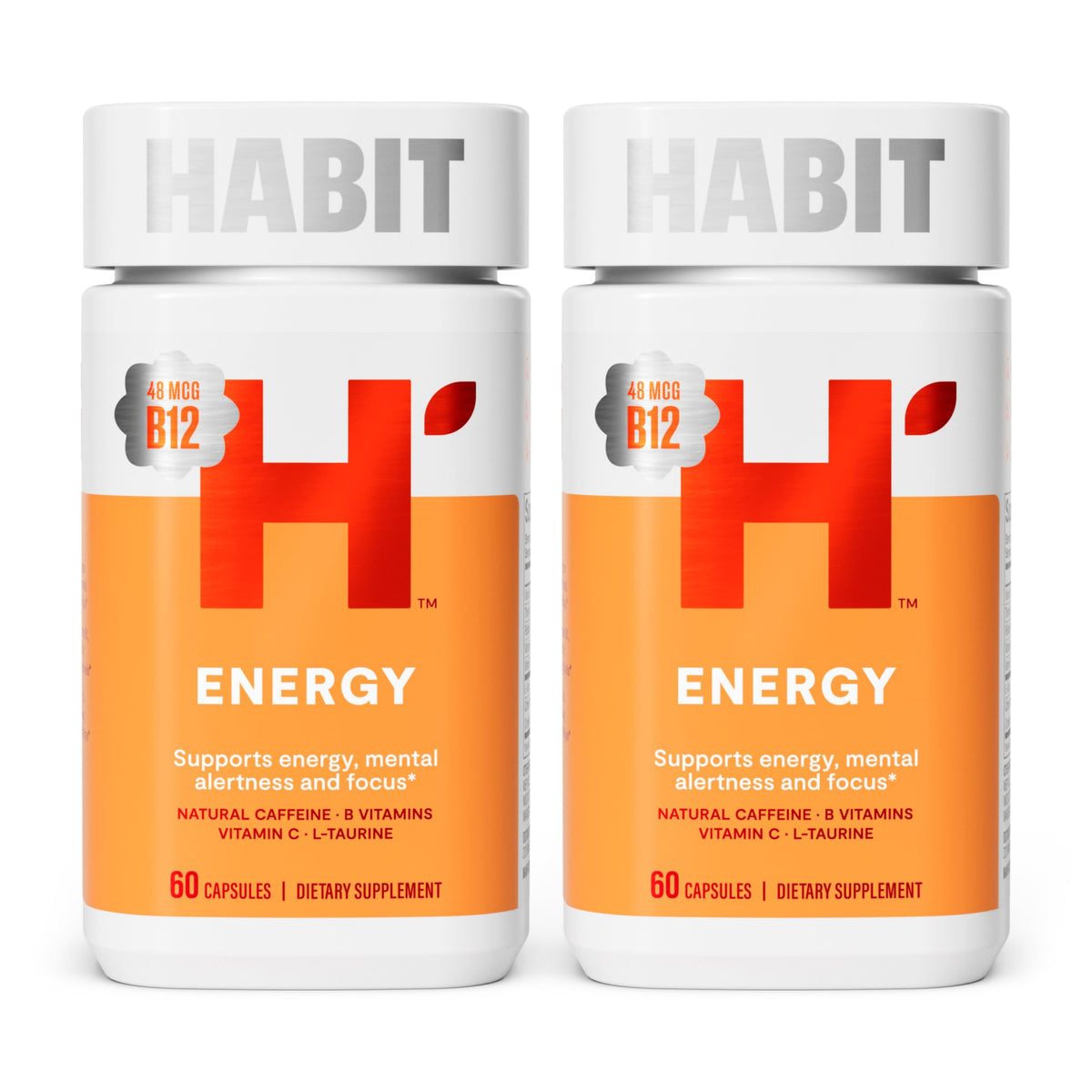 Health By Habit frente del paquete mostrando 120 cápsulas, claridad sobre contenido