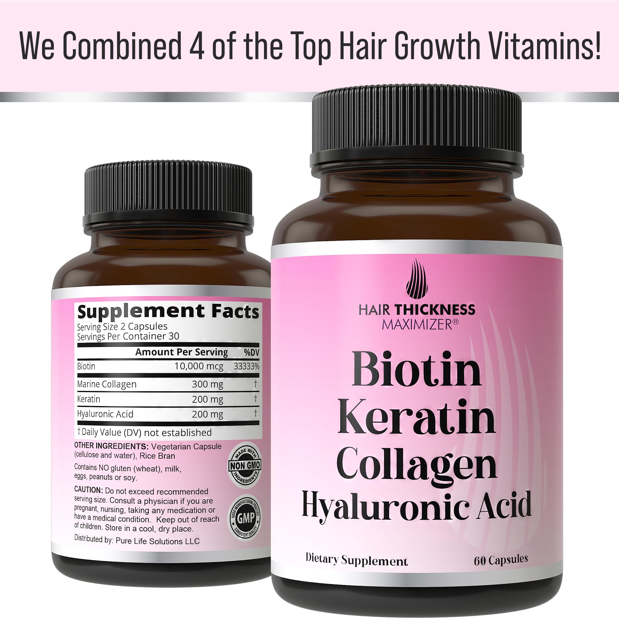 Hair Thickness Maximizer escenario de baño mostrando uso cotidiano