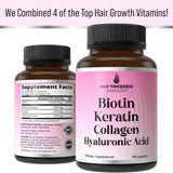 Hair Thickness Maximizer escenario de baño mostrando uso cotidiano