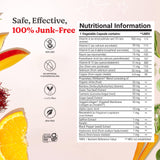 HAIRtamin SKINtamin etiqueta nutricional en primer plano detallando ingredientes