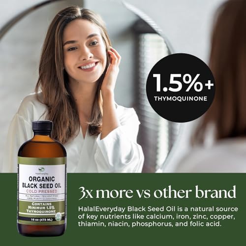 HalalEveryDay masajeando aceite en cuero cabelludo para nutrición capilar