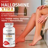 Hallusa Natural tubo de crema incluida para alivio y refresco tópico