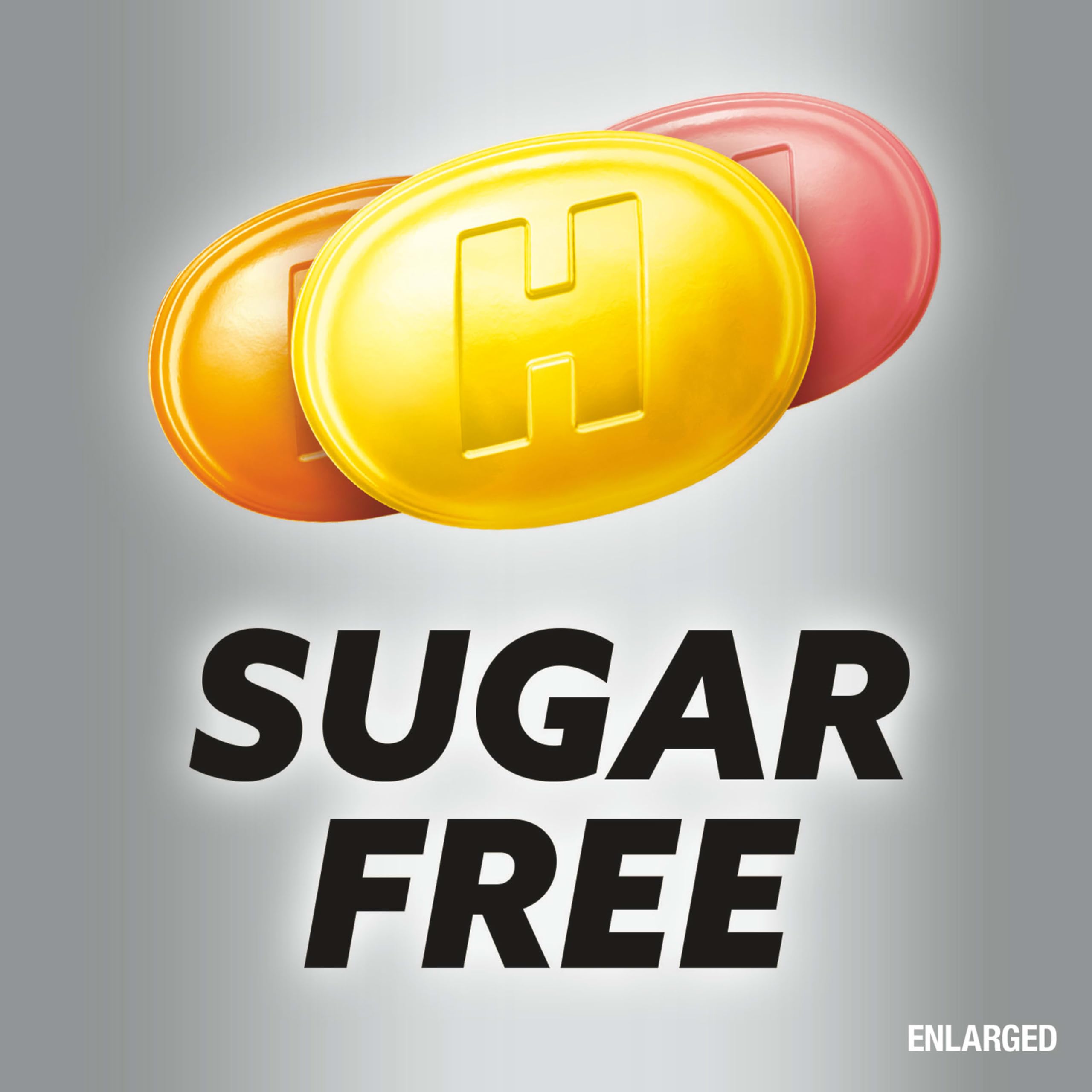 HALLS tres sabores cítricos juntos mostrando variedad y frescura
