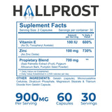 Hallusa Natural mano sosteniendo Hallprost ilustra uso diario conveniente