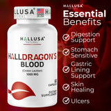 Hallusa Natural frasco sobre encimera representando uso diario