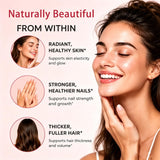 Halo Labs Collagen Gummies persona tomando gomita, uso práctico diario
