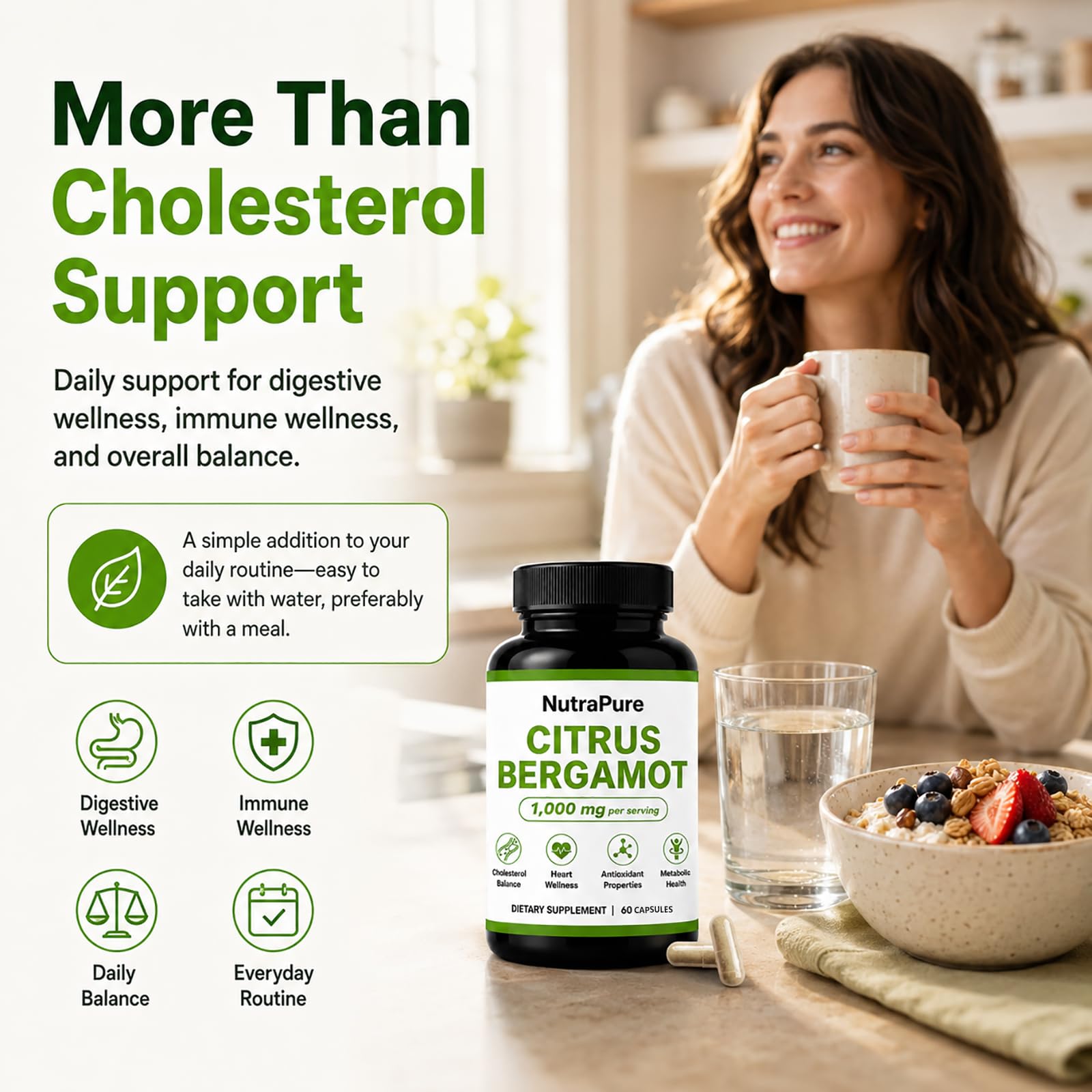 Halpilt Nutrapure suplemento en cocina cotidiano integrándose en la rutina