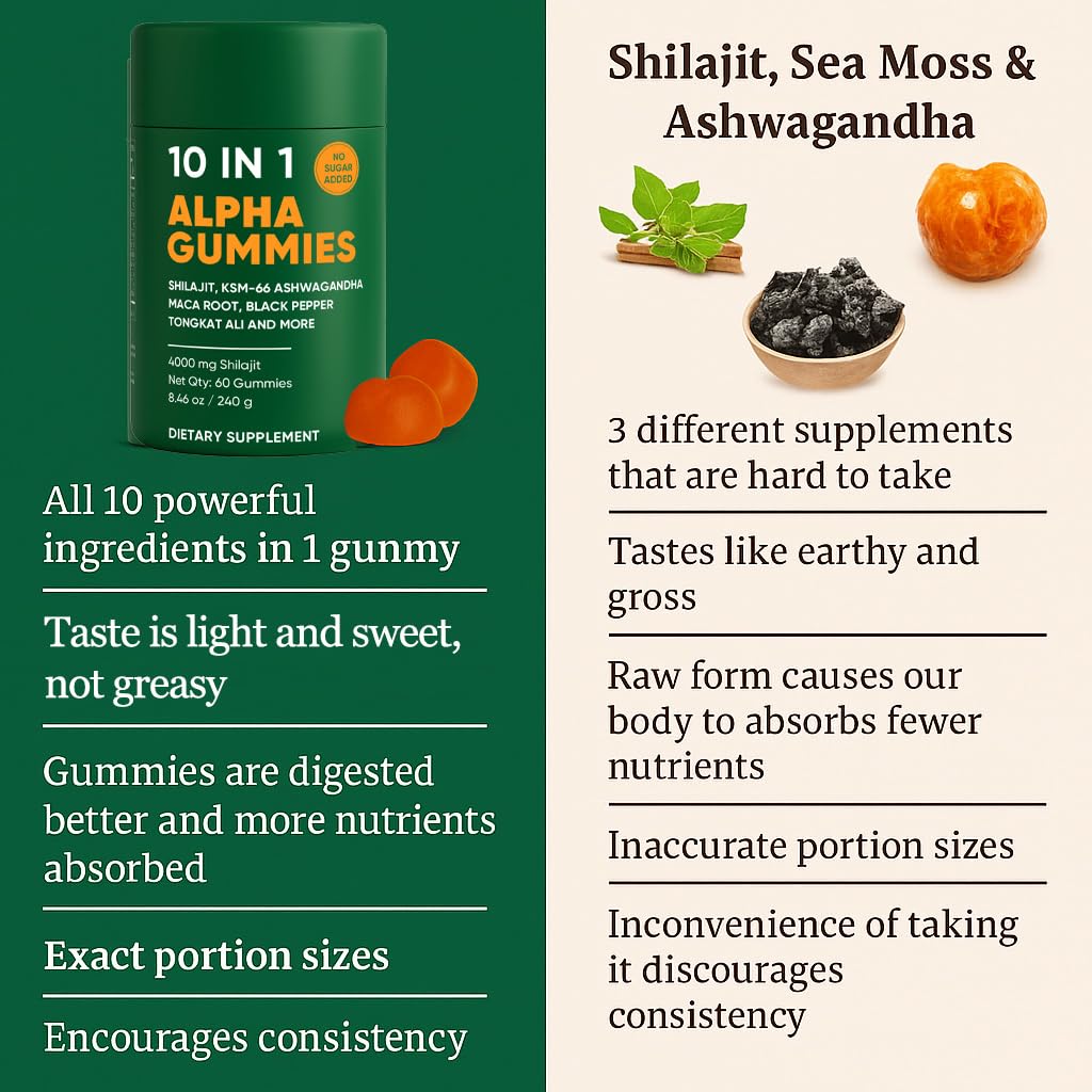 hanachi etiqueta de ingredientes con foco en Shilajit, fulvic acid y minerales traza