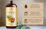 Handcraft Blends aplicación en cabello muestra brillo y nutrición