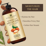 Handcraft Blends aplicado en cabello para brillo y suavidad