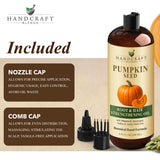 Handcraft Blends detalle de etiqueta con ingredientes y beneficio nutritivo