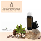 Handcraft Blends ambiente de baño mostrando uso del aceite en rutina diaria