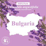 Handcraft Blends etiqueta y escala del envase mostrando contenido orgánico