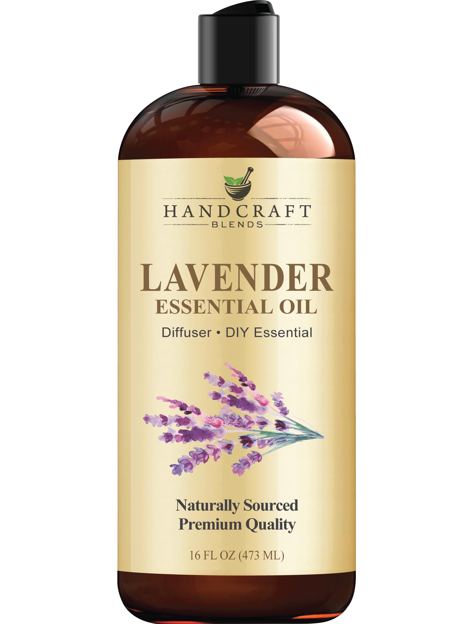 Handcraft Blends botella frontal grande, muestra cantidad y conveniencia