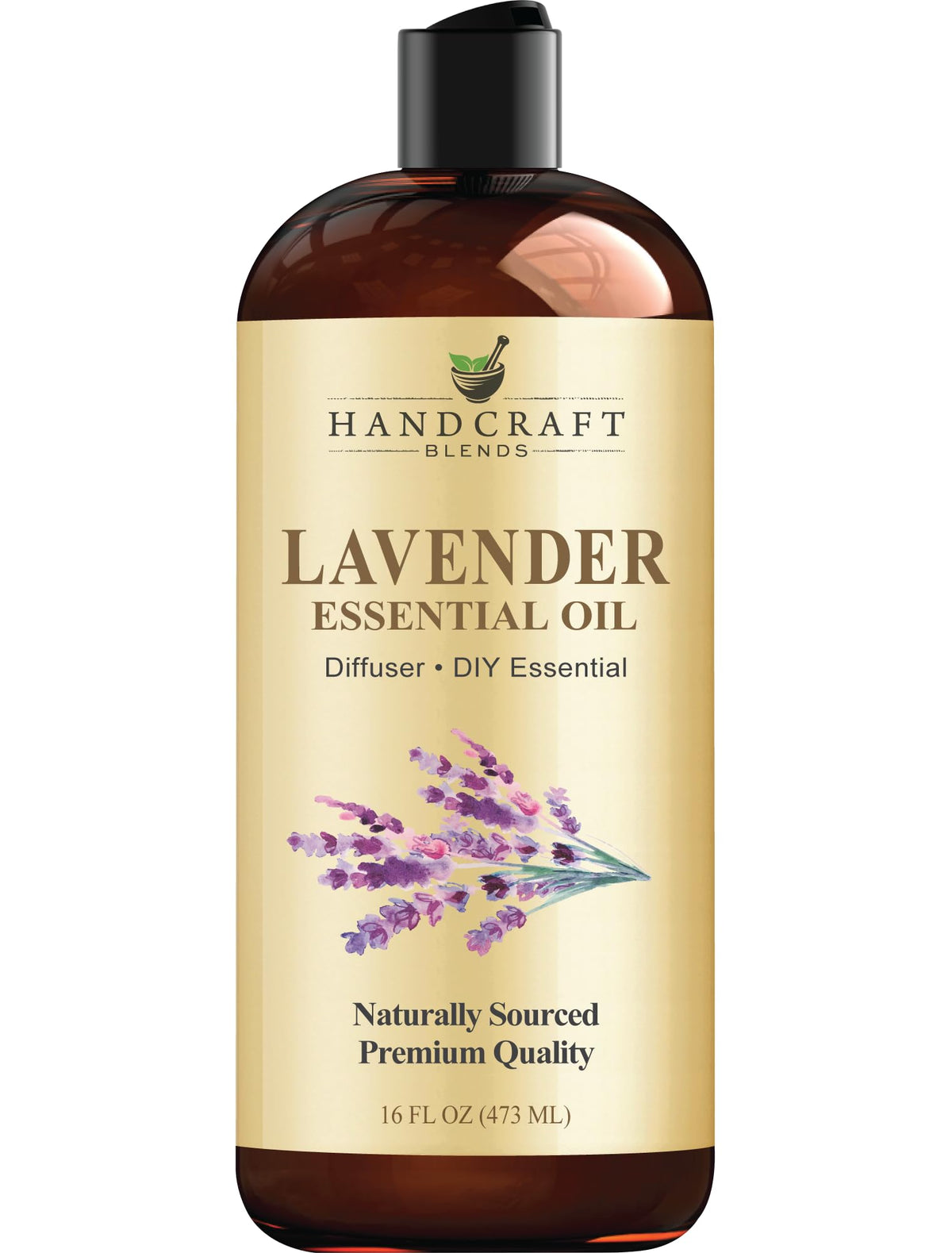 Handcraft Blends botella frontal grande, muestra cantidad y conveniencia
