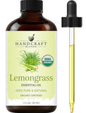Handcraft Blends vista frontal del envase ámbar con gotero, conservando pureza