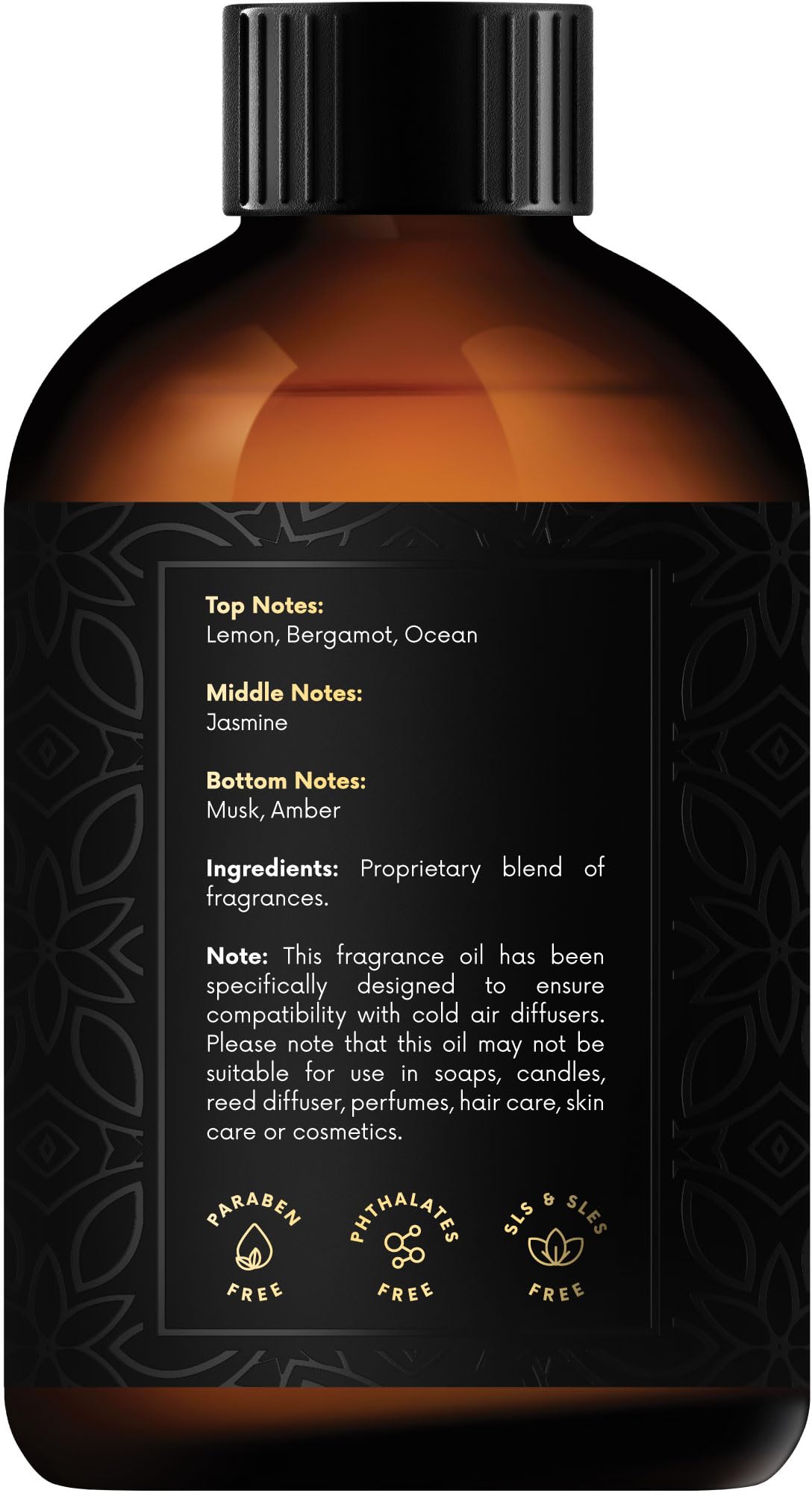 Handcraft Blends primer plano de textura del aceite para difusión