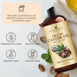 Handcraft Blends textura espesa del aceite de ricino para nutrición capilar