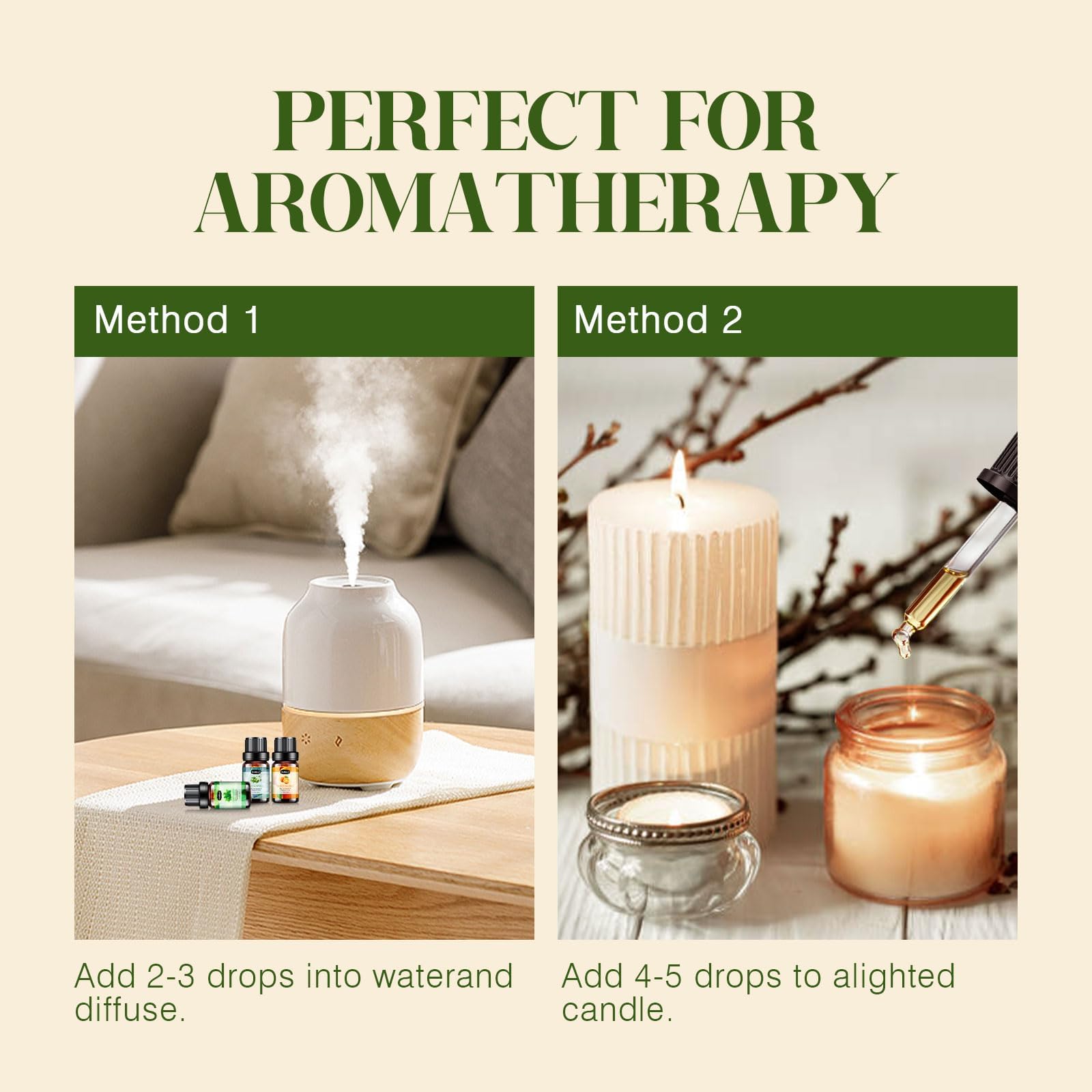 Hanolly velas artesanales perfumadas hechas con estos aceites