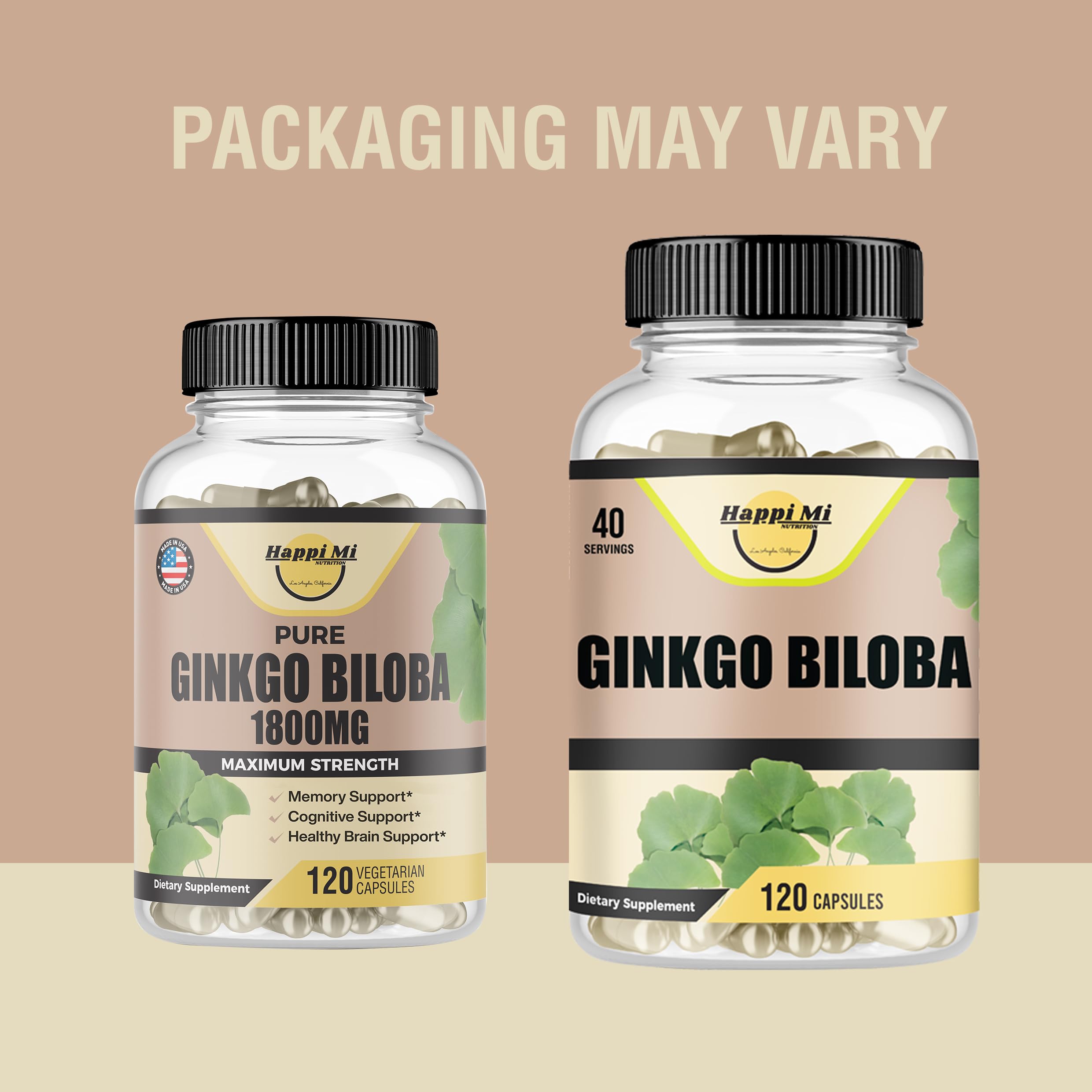 Happi Mi Nutrition cápsulas vegetales en primer plano resaltando pureza orgánica