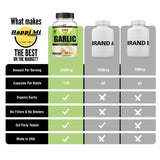 Happi Mi Nutrition etiqueta con información del suplemento y beneficios