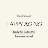 Happy Aging cabello y uñas mostrando beneficio estético visible