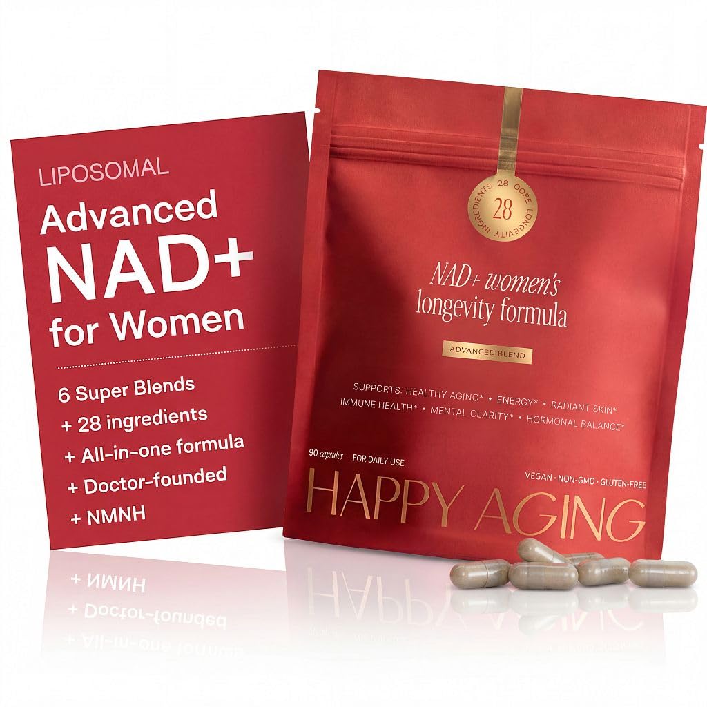Happy Aging envase frontal mostrando la marca y beneficio energético