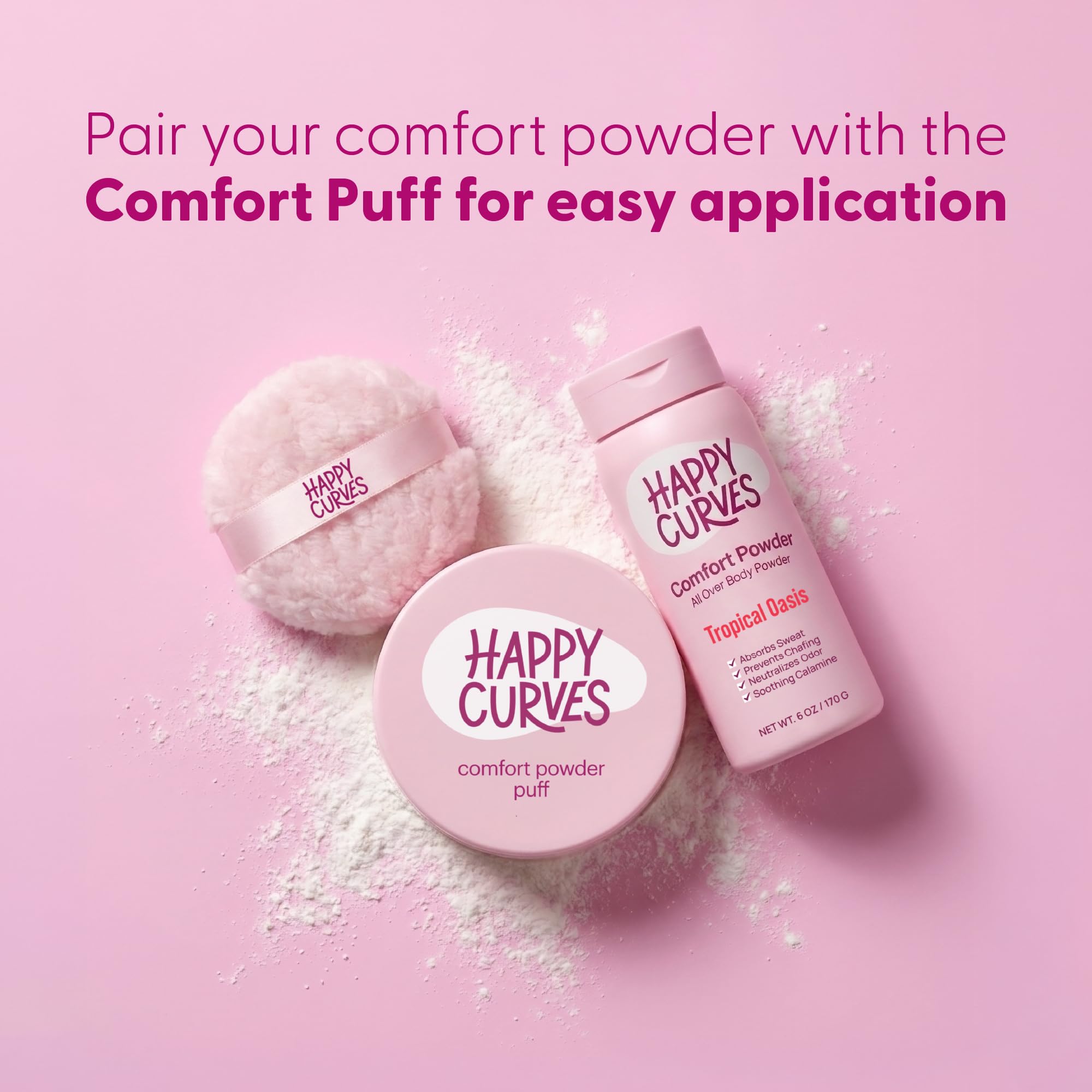 HAPPY CURVES pack en neceser de viaje listo para llevar