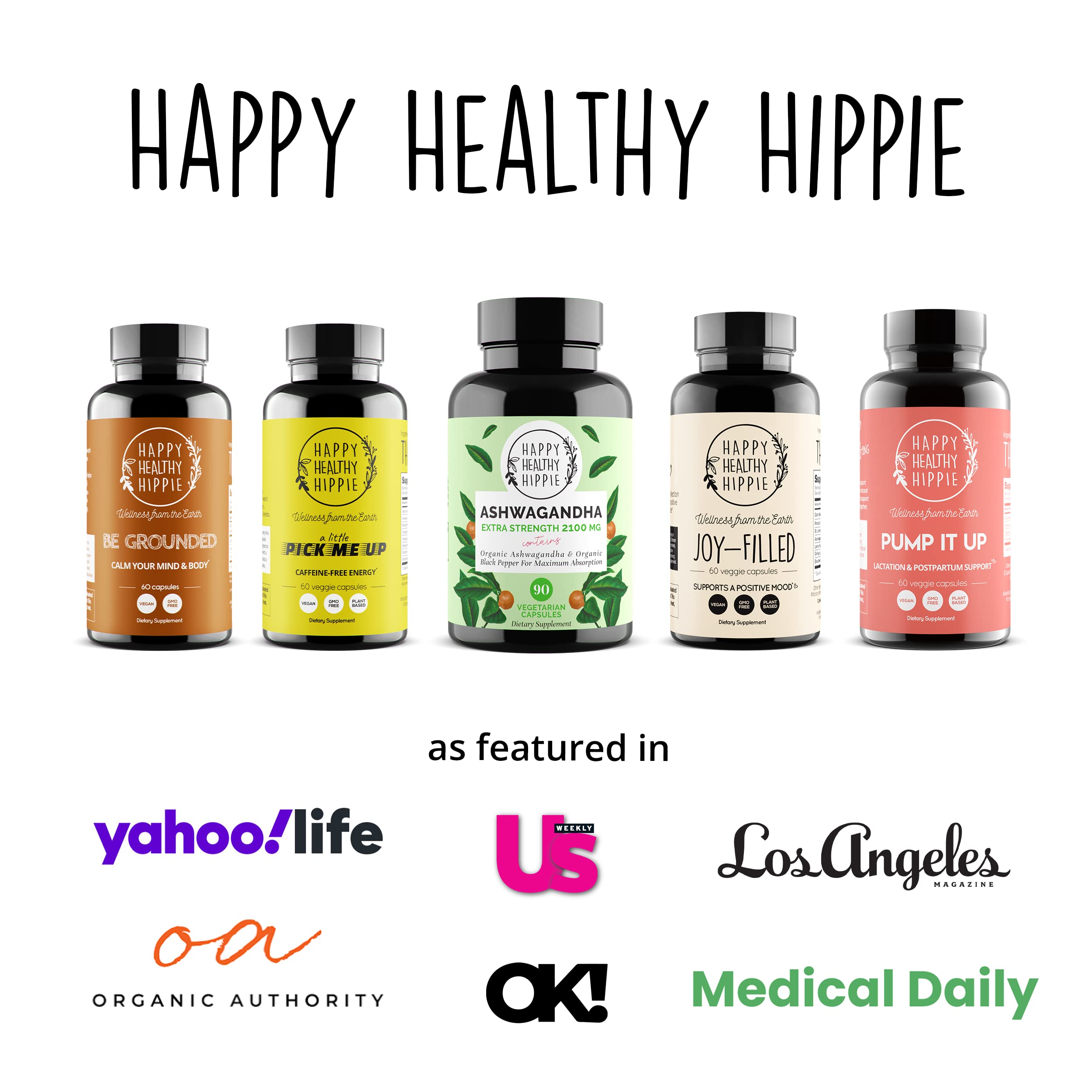 Happy Healthy Hippie sello de certificación NSF y calidad garantizada