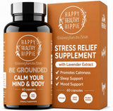 Happy Healthy Hippie envase frontal mostrando diseño y conveniencia
