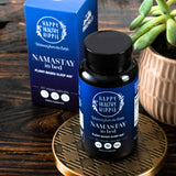 Happy Healthy Hippie suplemento en ambiente de rutina nocturna calmante