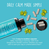 Happy Healthy Hippie etiqueta con dosis detalladas y lista de ingredientes