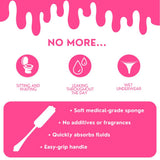 Happy Hygienics unidad individual envuelta, fácil de llevar y esterilizada