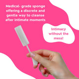 Happy Hygienics demostración de uso con manos limpias, rápida y cómoda