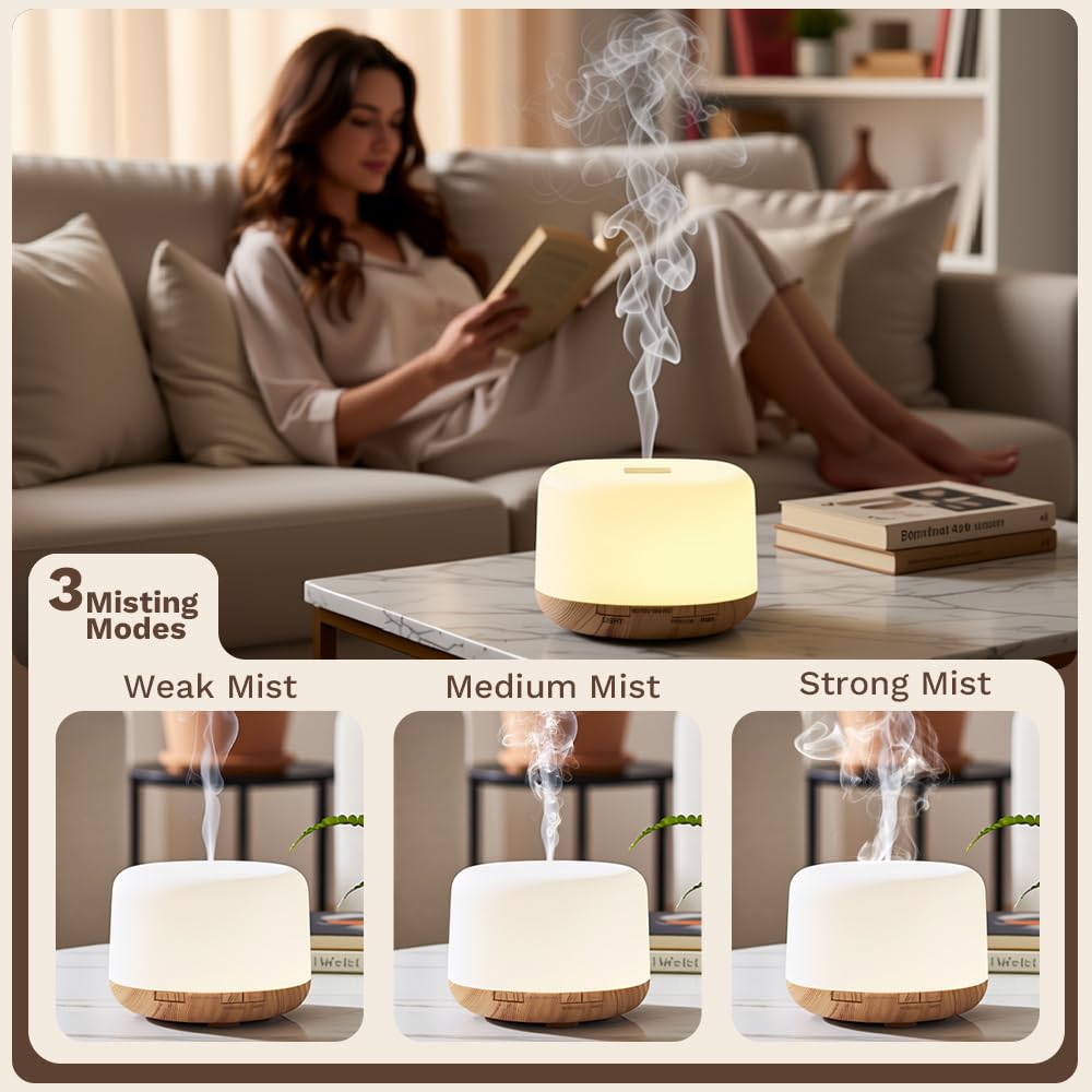 HARINDIVER luces LED mostrando colores, ambiente personalizable y relajante
