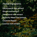 Harker Herbals botella mezclada en té tibio para uso cotidiano