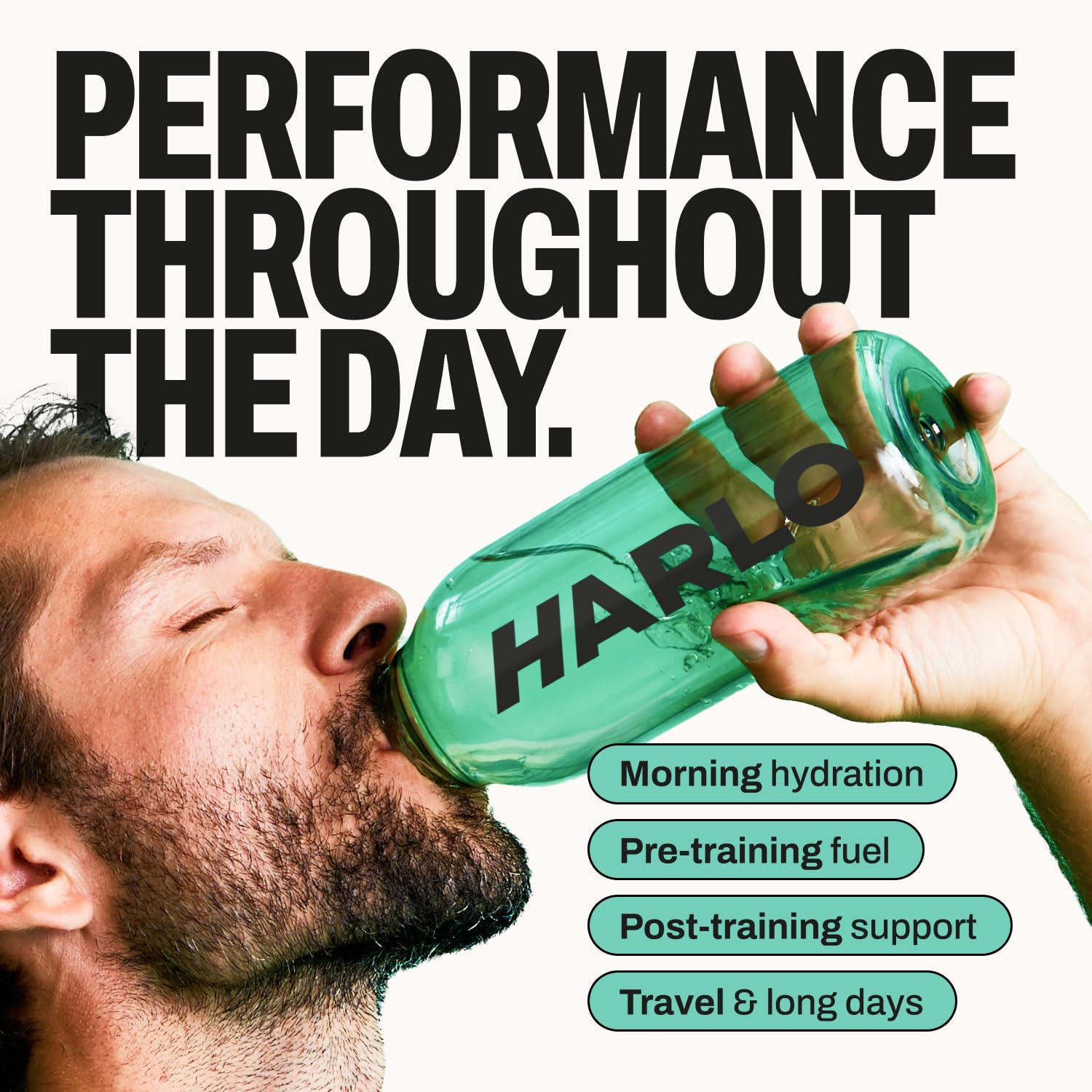 Harlo usado en gimnasio durante entrenamiento intenso mostrando utilidad