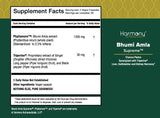 Harmony Bhumi Amla Supreme primer plano de cápsulas vegetales, fácil ingestión