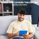 HAUBAT Laser Cap empaque y etiqueta que comunica especificaciones claras