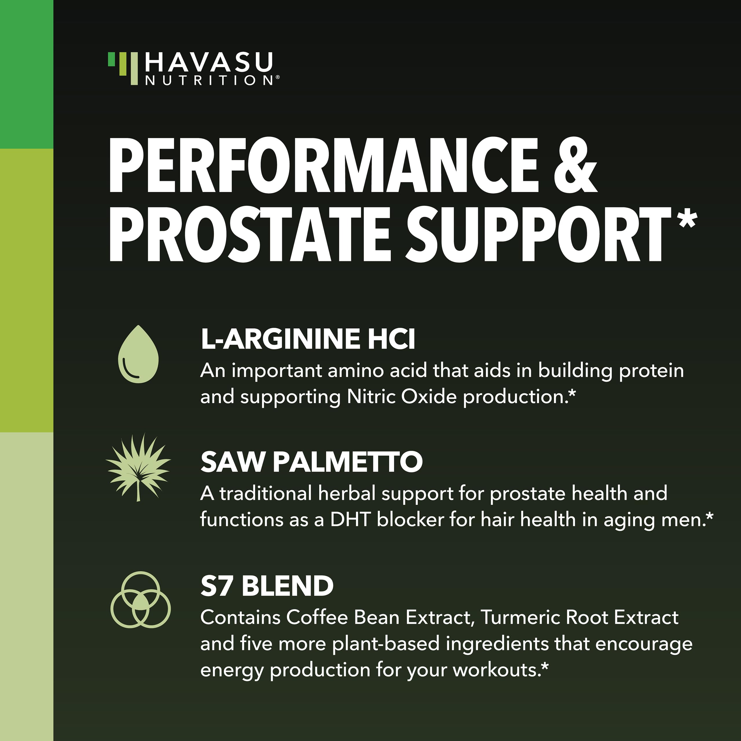 HAVASU NUTRITION cápsulas en acercamiento para apreciar forma y tamaño